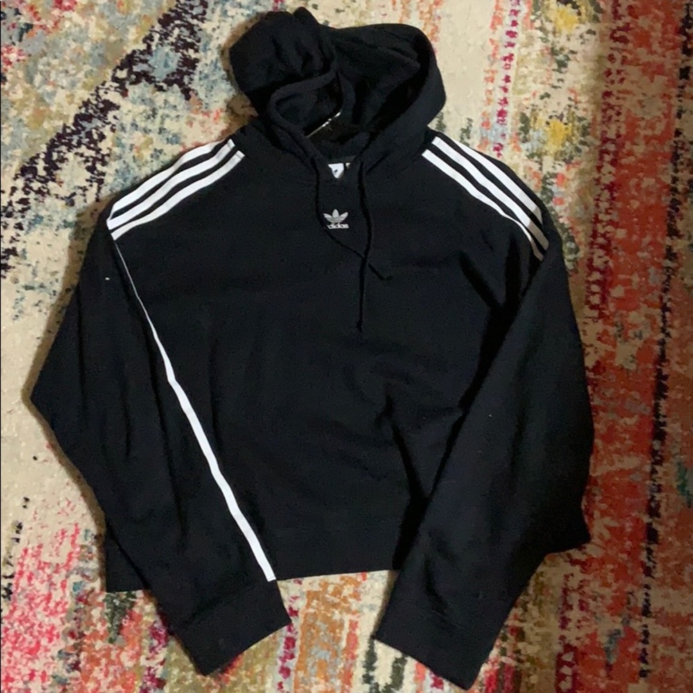 Adidas cropped hoodie
